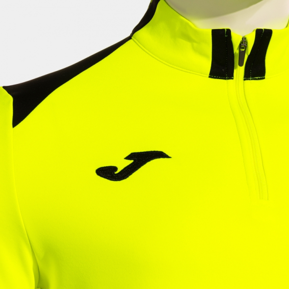 SUDADERA DANUBIO AMARILLO NEGRO