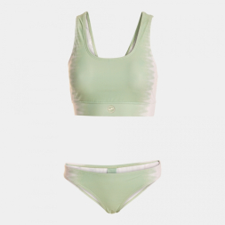 BIKINI SANTA MÓNICA II VERDE BLANCO