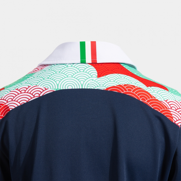 POLO MANGA CORTA MUJER 3ª OPC. B FED. ITALIA TENIS Y PADEL