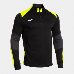 SUDADERA DANUBIO NEGRO AMARILLO FLUOR
