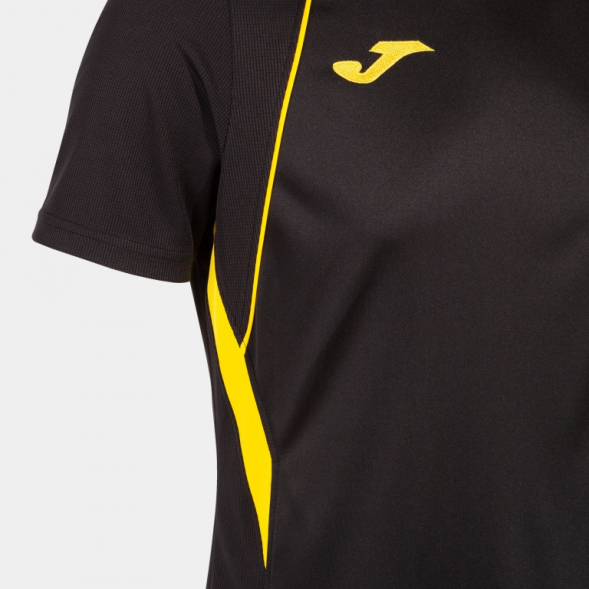 CAMISETA MANGA CORTA CHAMPIONSHIP VII NEGRO AMARILLO