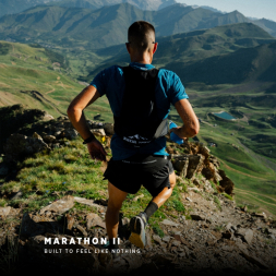 CAMISETA MANGA CORTA MARATHON II AZUL