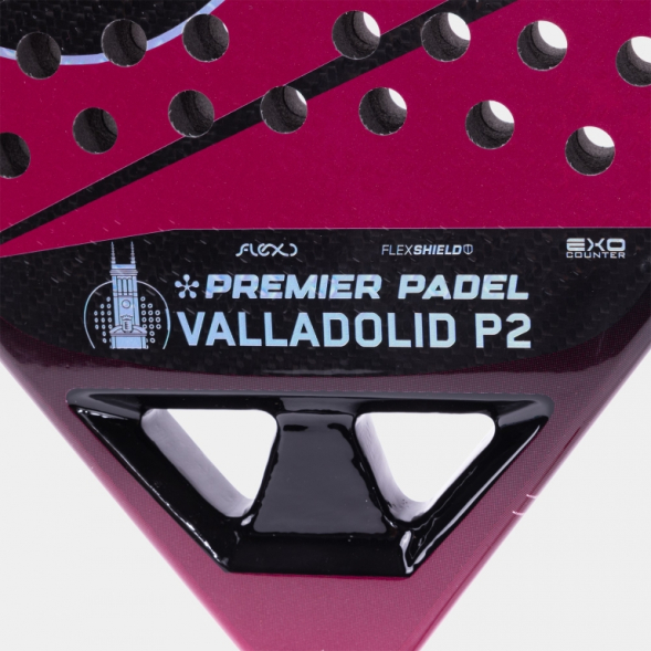 PALA DE PÁDEL SLAM PRO PREMIER PÁDEL NEGRO ROSA