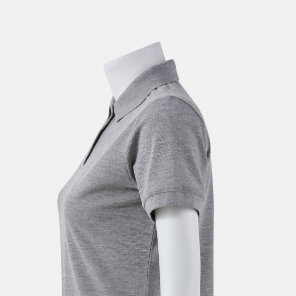 POLO MANGA CORTA BALI III GRIS CLARO