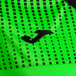 CAMISETA MANGA CORTA ECO SUPERNOVA VERDE FLUOR NEGRO