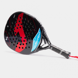 PALA DE PÁDEL TOURNAMENT FLEX NEGRO ROJO