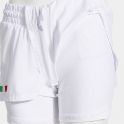 SHORT MUJER 1ª FED. ITALIA TENIS Y PADEL