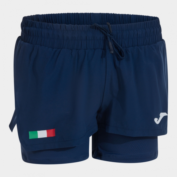 SHORT MUJER 3ª FED. ITALIA TENIS Y PADEL