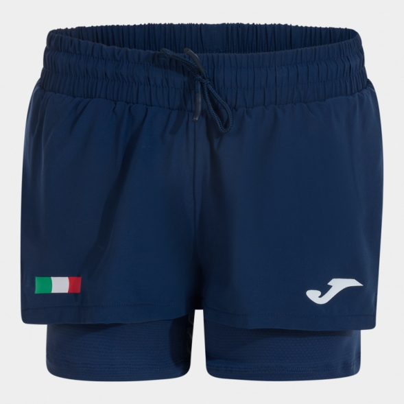 SHORT MUJER 3ª FED. ITALIA TENIS Y PADEL