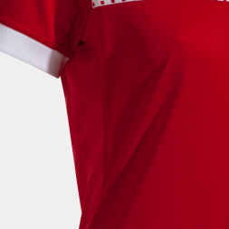 CAMISETA MANGA CORTA ECO SUPERNOVA ROJO BLANCO