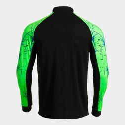 SUDADERA ELITE IX NEGRO VERDE FLÚOR