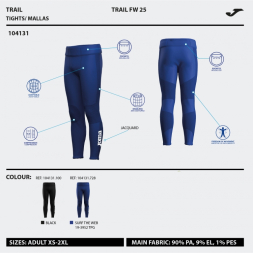 MALLAS LARGAS R-TRAIL NATURE AZUL