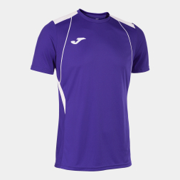 CAMISETA MANGA CORTA CHAMPIONSHIP VII MORADO BLANCO