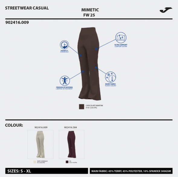 PANTALÓN LARGO MIMETIC BEIGE