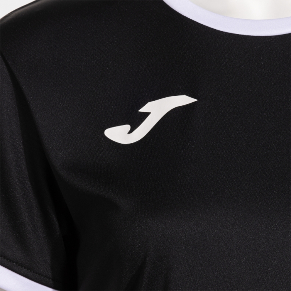 CAMISETA MANGA CORTA COMBI PREMIUM NEGRO BLANCO