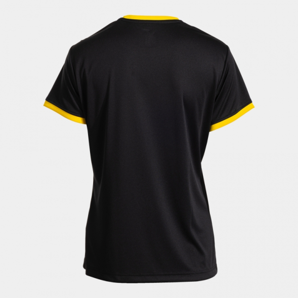 CAMISETA MANGA CORTA COMBI PREMIUM NEGRO AMARILLO
