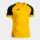 CAMISETA MANGA CORTA HISPA V AMARILLO NEGRO