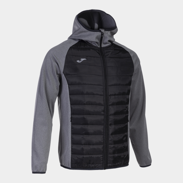 SOFT SHELL BERNA III GRIS MELANGE NEGRO