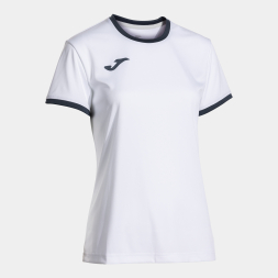 CAMISETA MANGA CORTA COMBI PREMIUM BLANCO DARK NAVY