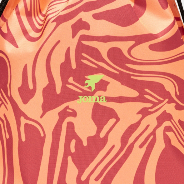 MOCHILA SACO KIDS CAMP NARANJA ROSA