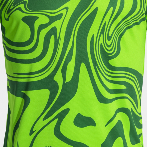 CAMISETA MANGA CORTA LION II VERDE FLUOR