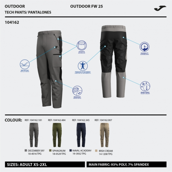 PANTALÓN LARGO EXPLORER MARINO