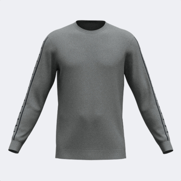 SUDADERA HEROIC GRIS NEGRO