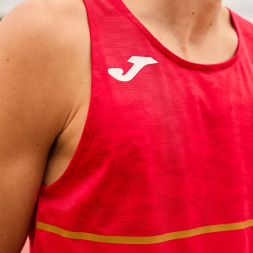 CAMISETA SIN MANGAS RECORD III ROJO