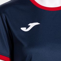 CAMISETA MANGA CORTA COMBI PREMIUM MARINO ROJO