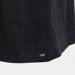 CAMISETA MANGA CORTA U-TRIBE NEGRO