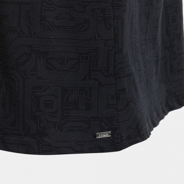 CAMISETA MANGA CORTA U-TRIBE NEGRO