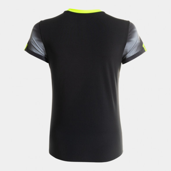 CAMISETA MANGA CORTA ELITE XI NEGRO AMARILLO FLUOR