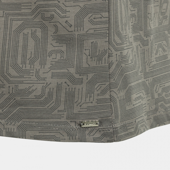 CAMISETA MANGA CORTA U-TRIBE GRIS