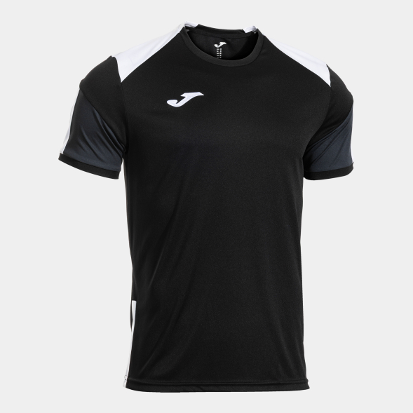 CAMISETA MANGA CORTA DANUBIO NEGRO BLANCO