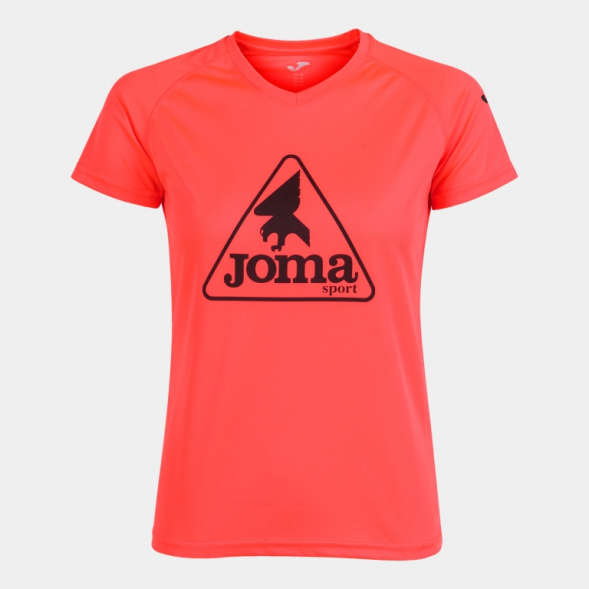 Ассортимент | Футболка с коротким рукавом RACE WOMAN Ярко коралловый