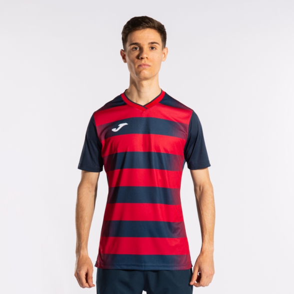 CAMISETA MANGA CORTA EUROPA V MARINO ROJO