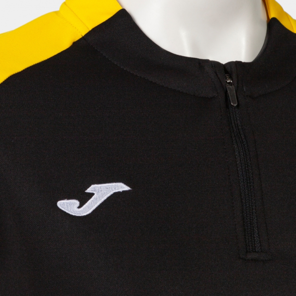 SUDADERA ECO CHAMPIONSHIP NEGRO AMARILLO