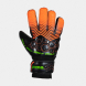 GUANTES PORTERO CALCIO CORAL FLUOR NEGRO