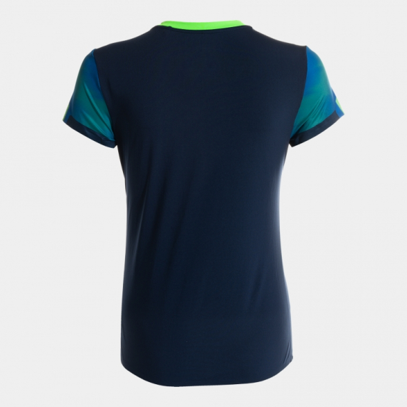 CAMISETA MANGA CORTA ELITE XI MARINO VERDE FLUOR
