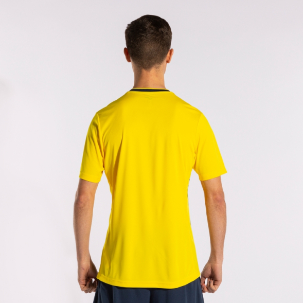 CAMISETA MANGA CORTA EUROPA V AMARILLO MARINO