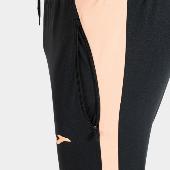 PANTALÓN LARGO CHALLENGE NEGRO NARANJA