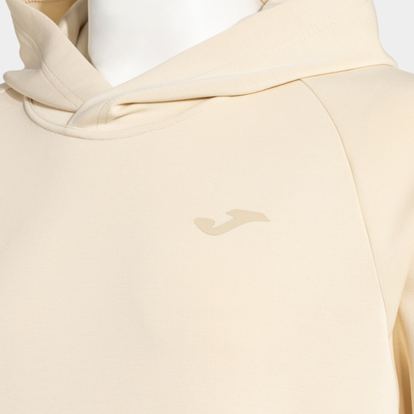 SUDADERA CON CAPUCHA BREATH BEIGE