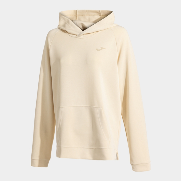 SUDADERA CON CAPUCHA BREATH BEIGE
