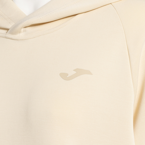 SUDADERA CON CAPUCHA BREATH BEIGE