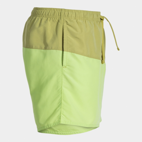 BERMUDA DE BAÑO SANTA MÓNICA VERDE LIMA