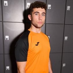 Футболка с коротким рукавом ACADEMY IV Оранжевый-черный