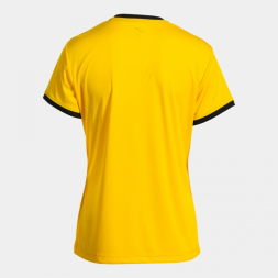 CAMISETA MANGA CORTA COMBI PREMIUM AMARILLO NEGRO