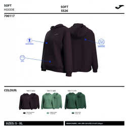 SUDADERA CON CAPUCHA BREATH VIOLETA