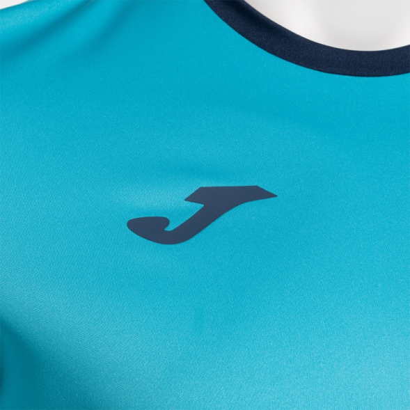 CAMISETA MANGA CORTA COMBI PREMIUM TURQUESA FLÚOR DARK NAVY