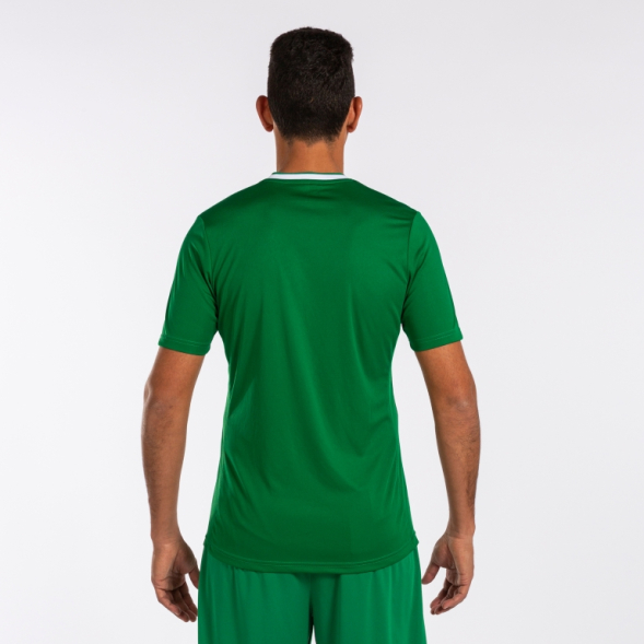 CAMISETA MANGA CORTA EUROPA V VERDE BLANCO